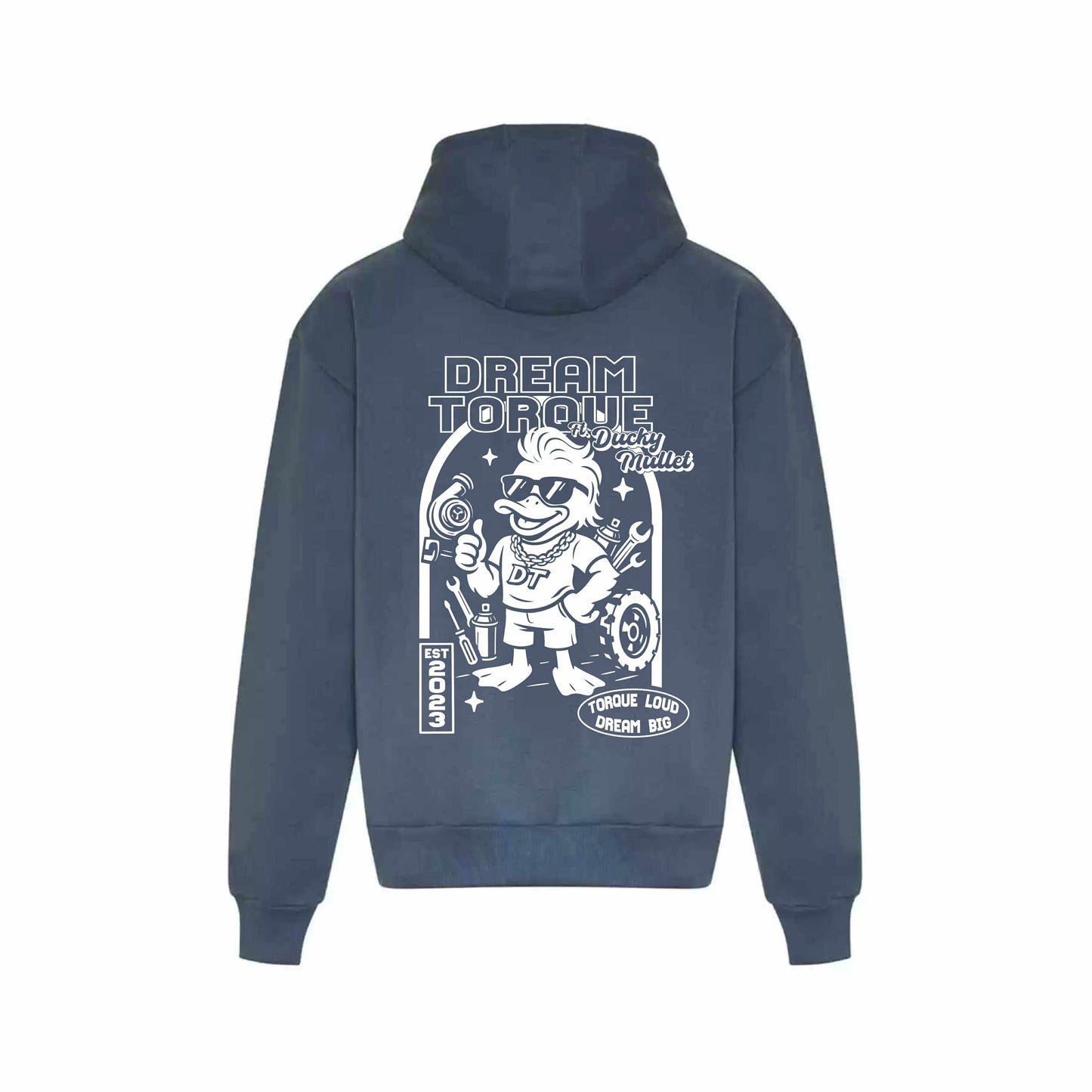 "Ducky Mullet Mechanic" Hoodie