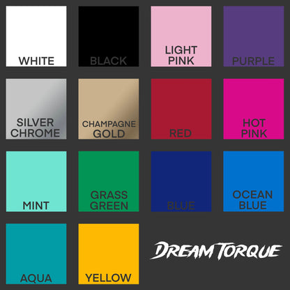 "Dream Torque" Back Banner