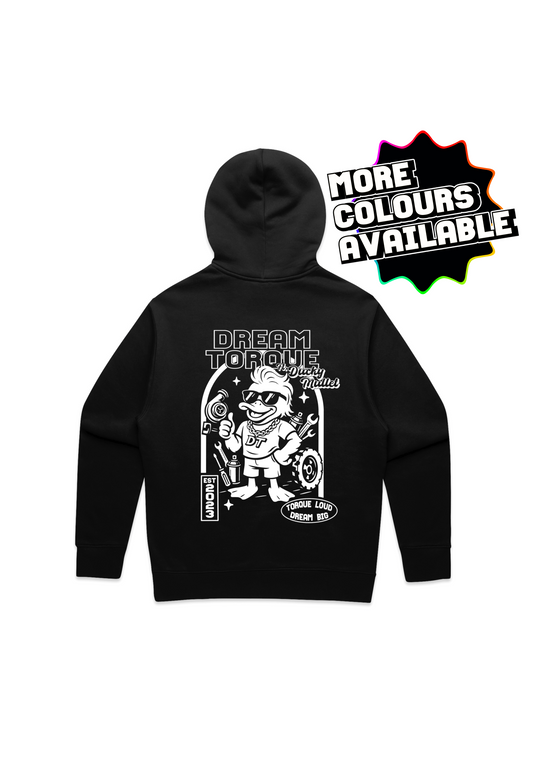 "Ducky Mullet Mechanic" Hoodie