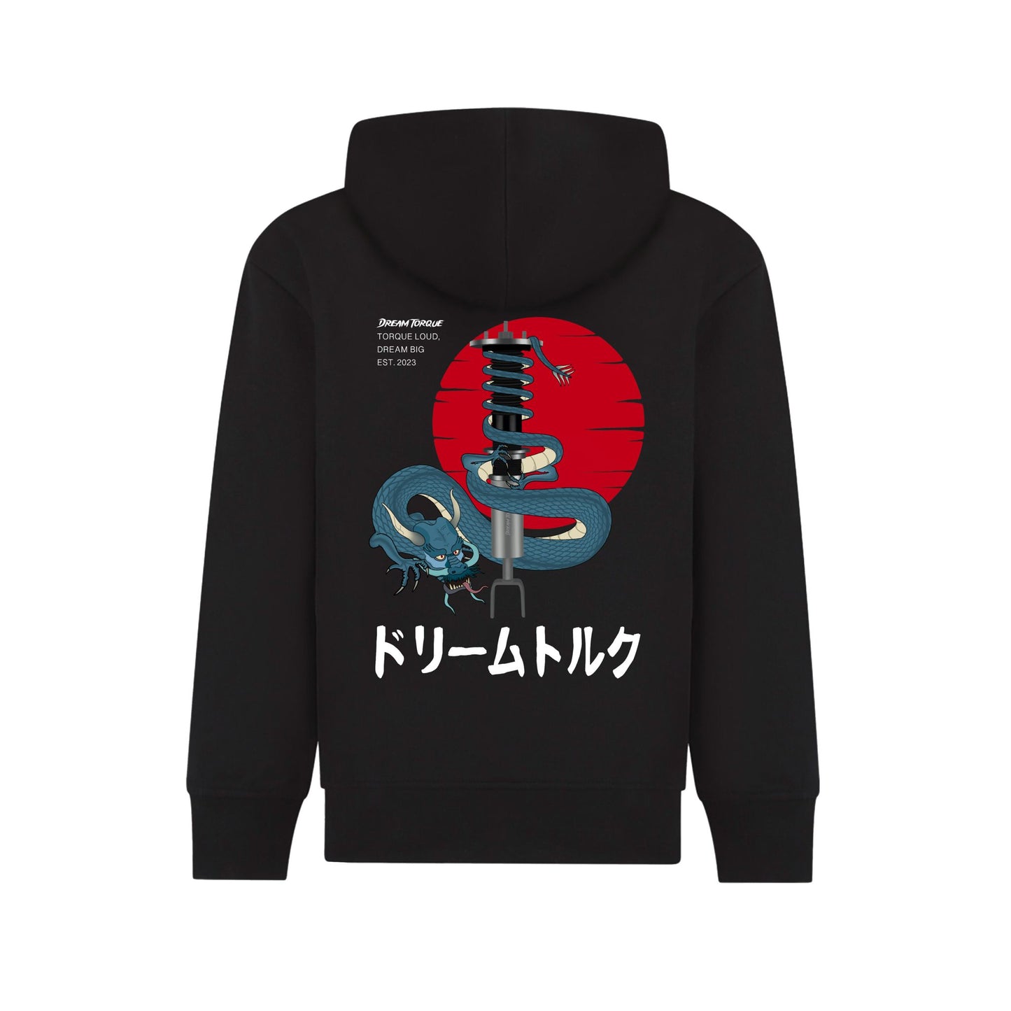 Kids "Dragon In Suspense" Hoodie